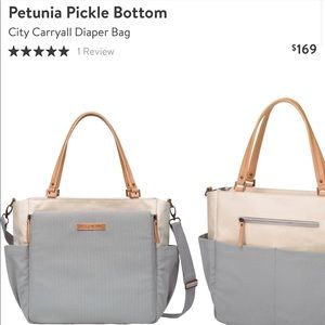 Petunia Pickle Bottom City Carryall Diaper Bag